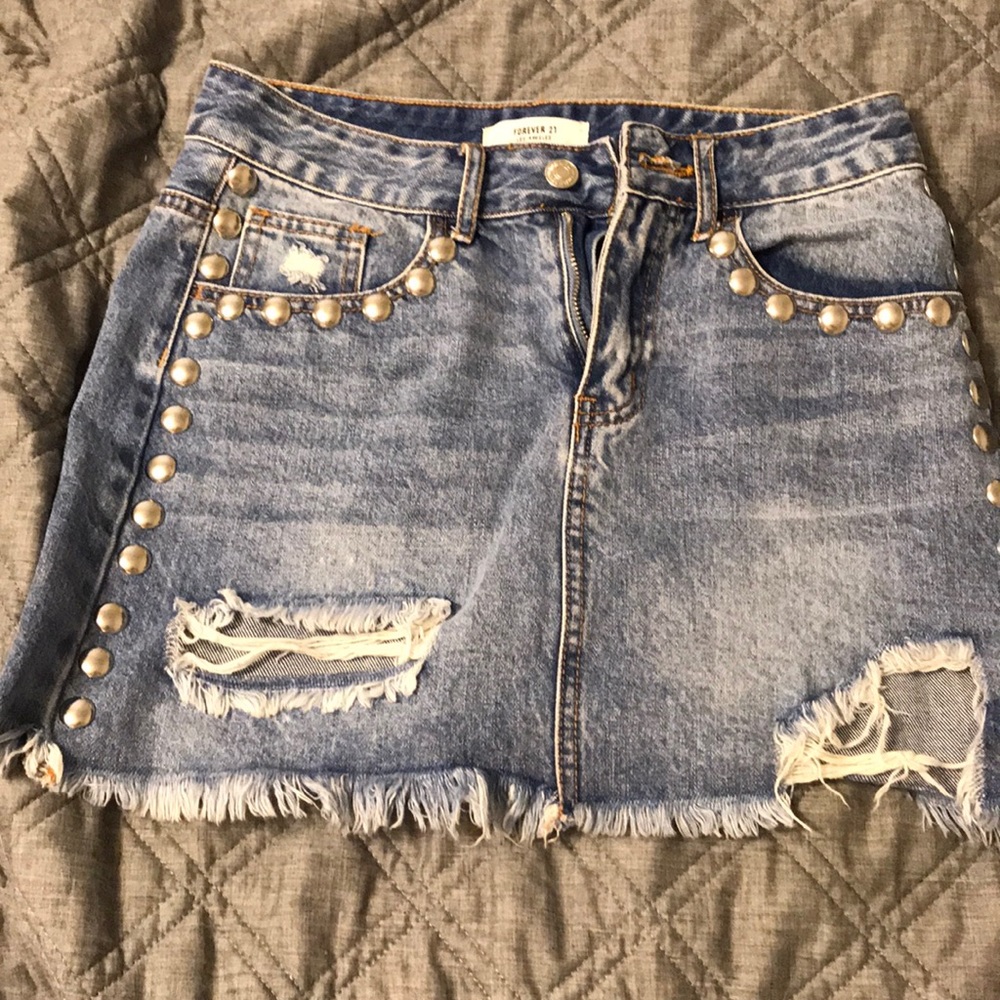 Jean skirt